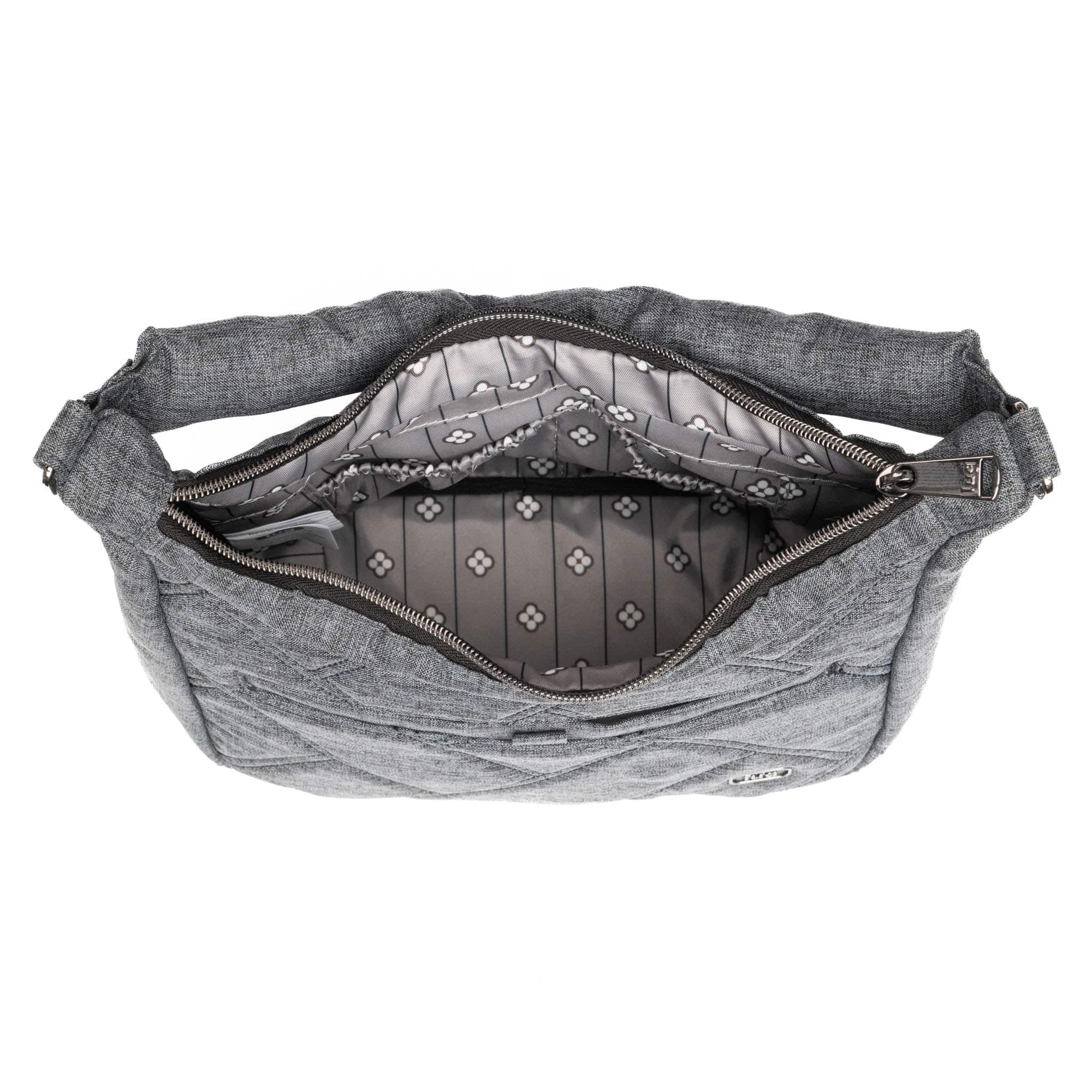 Scamper Convertible Crossbody with Shoulder Strap - HEATHER GREY - Scamper_HeatherGrey_05